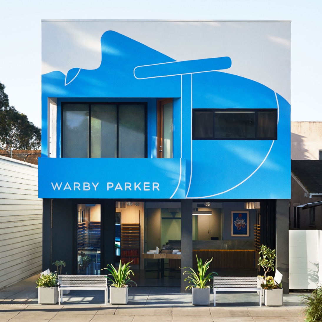 Warby Parker storefront