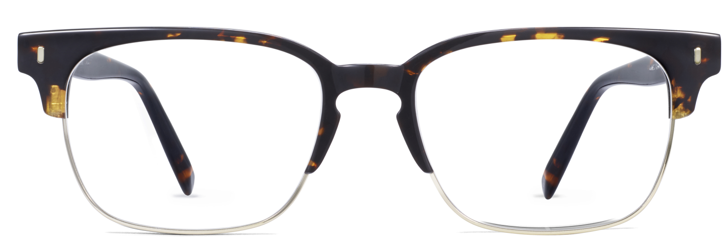 Ames glasses in whiskey tortoise