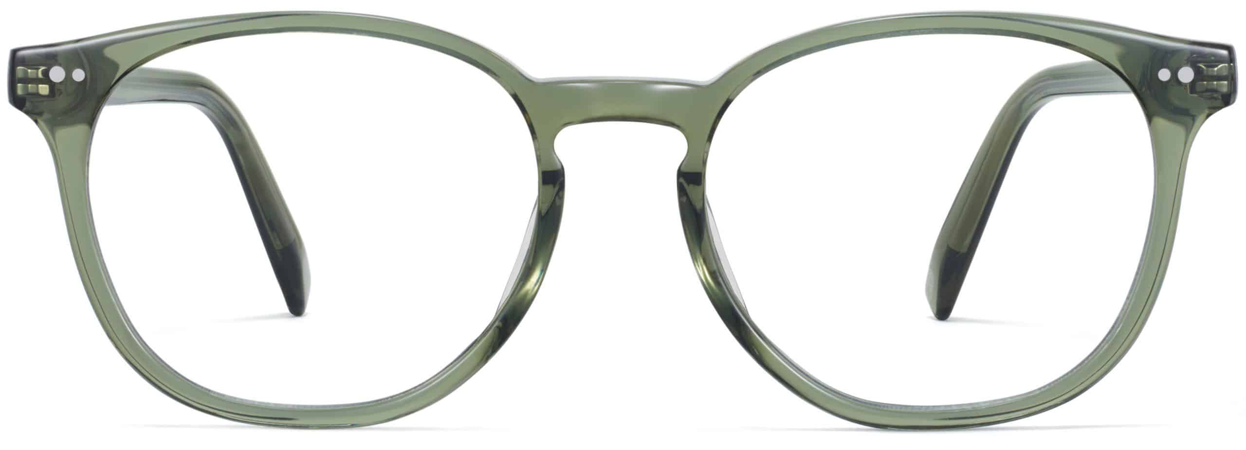 Carlton glasses in seaweed crystal
