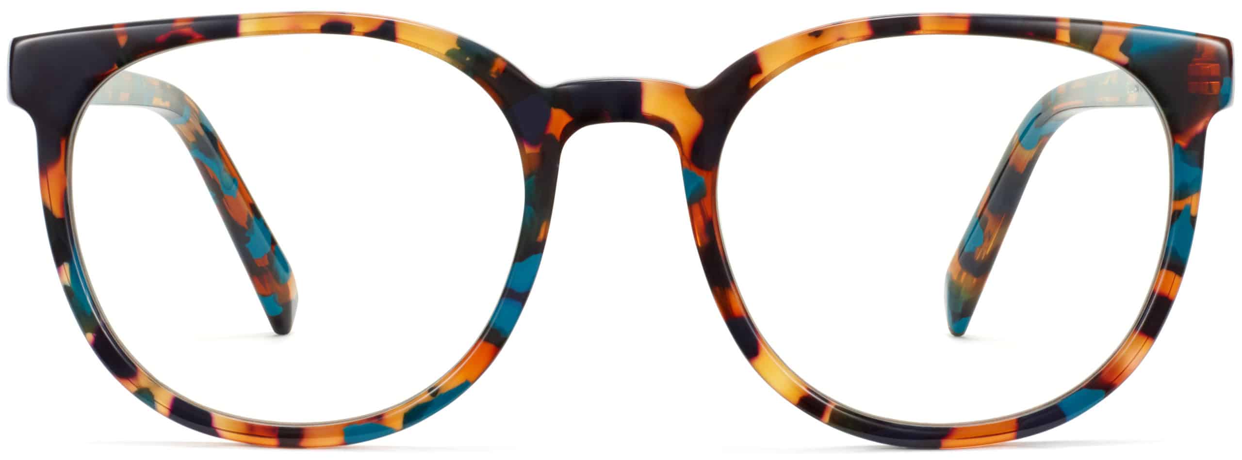 Gillian glasses in teal tortoise