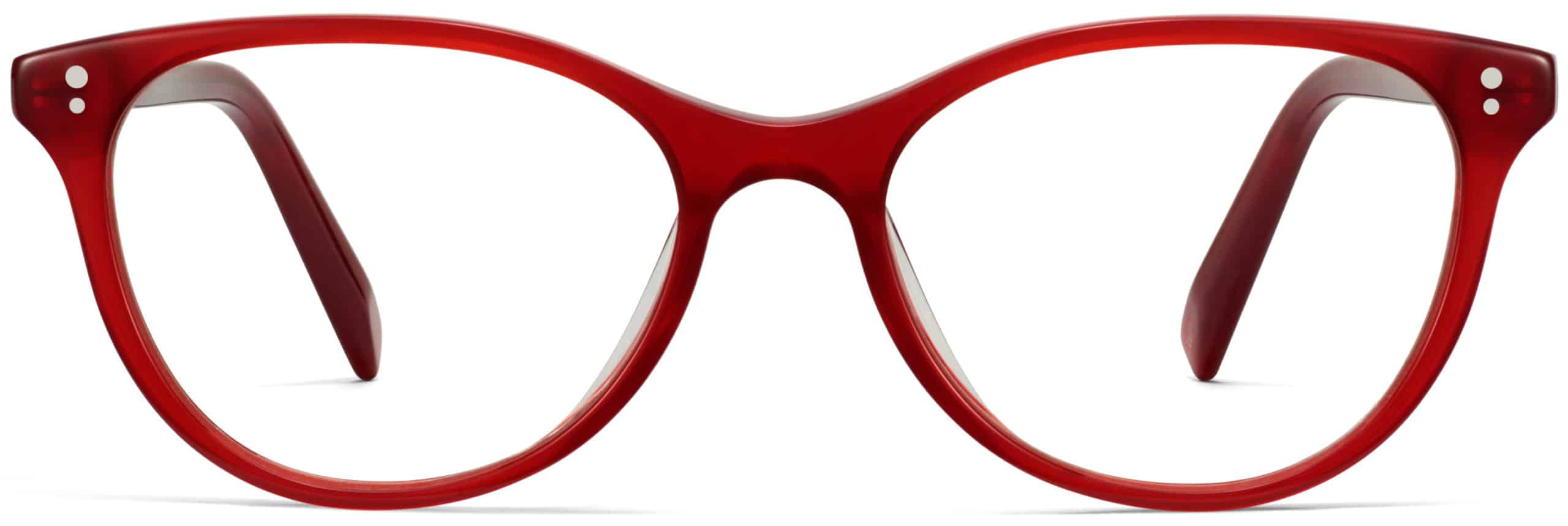 Nadia glasses in hibiscus crystal
