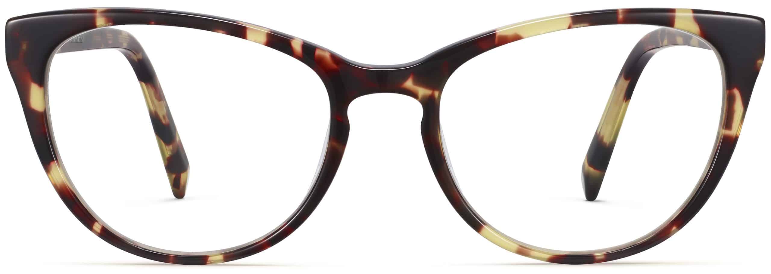 Shea glasses in burnt lemon tortoise
