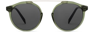 Cooper sunglasses in Seaweed Crystal with Riesling