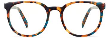 Gillian glasses in Teal Tortoise