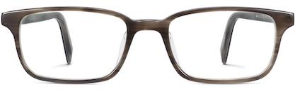 Wilkie glasses in Greystone
