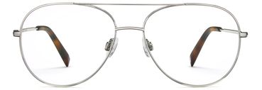 York glasses in Polished Silver