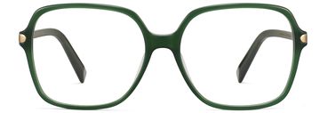 Alston glasses in Poblano with Polished Gold