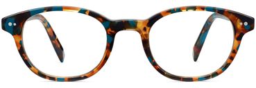 Alford glasses in Teal Tortoise