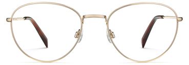 Hawkins glasses in Polished Gold
