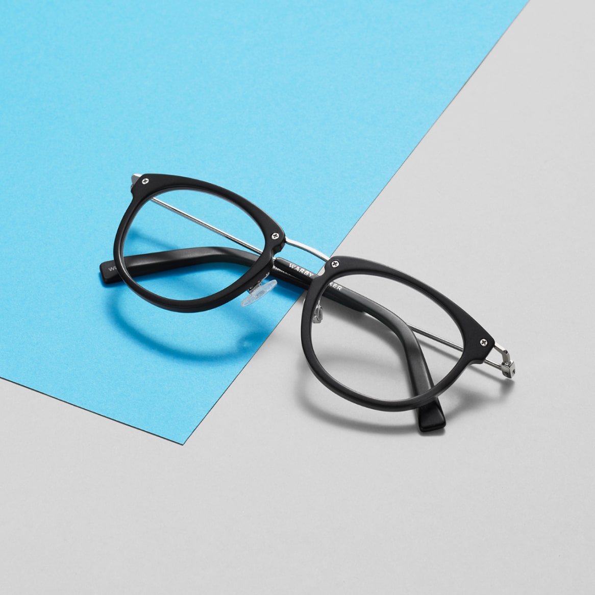 Close-up of a pair of eyeglasses