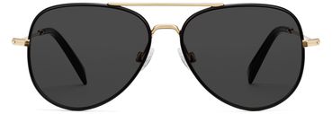 Raider sunglasses in Brushed Ink with Polished Gold