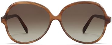 Karina Sunglasses in Striped Affogato