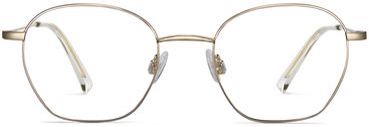 Robbie glasses polished gold