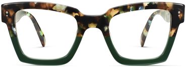 Sonia glasses aventurine tortoise fade