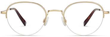 Canning Glasses in Polished Gold
