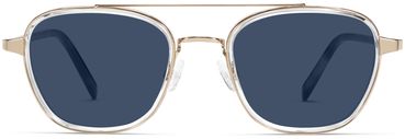 Earle Sunglasses in Crystal with Riesling