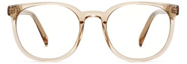 Gillian glasses in Nutmeg Crystal