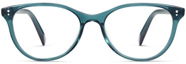 Nadia Glasses in Peacock Green