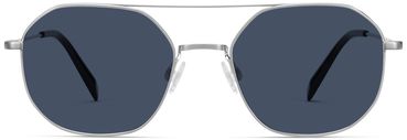 Renaldo Sunglasses in Antique Silver