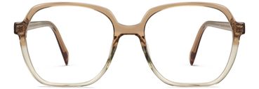 Willetta Glasses in Chai Crystal Fade