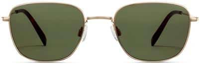 Blount Sunglasses in Polished Gold